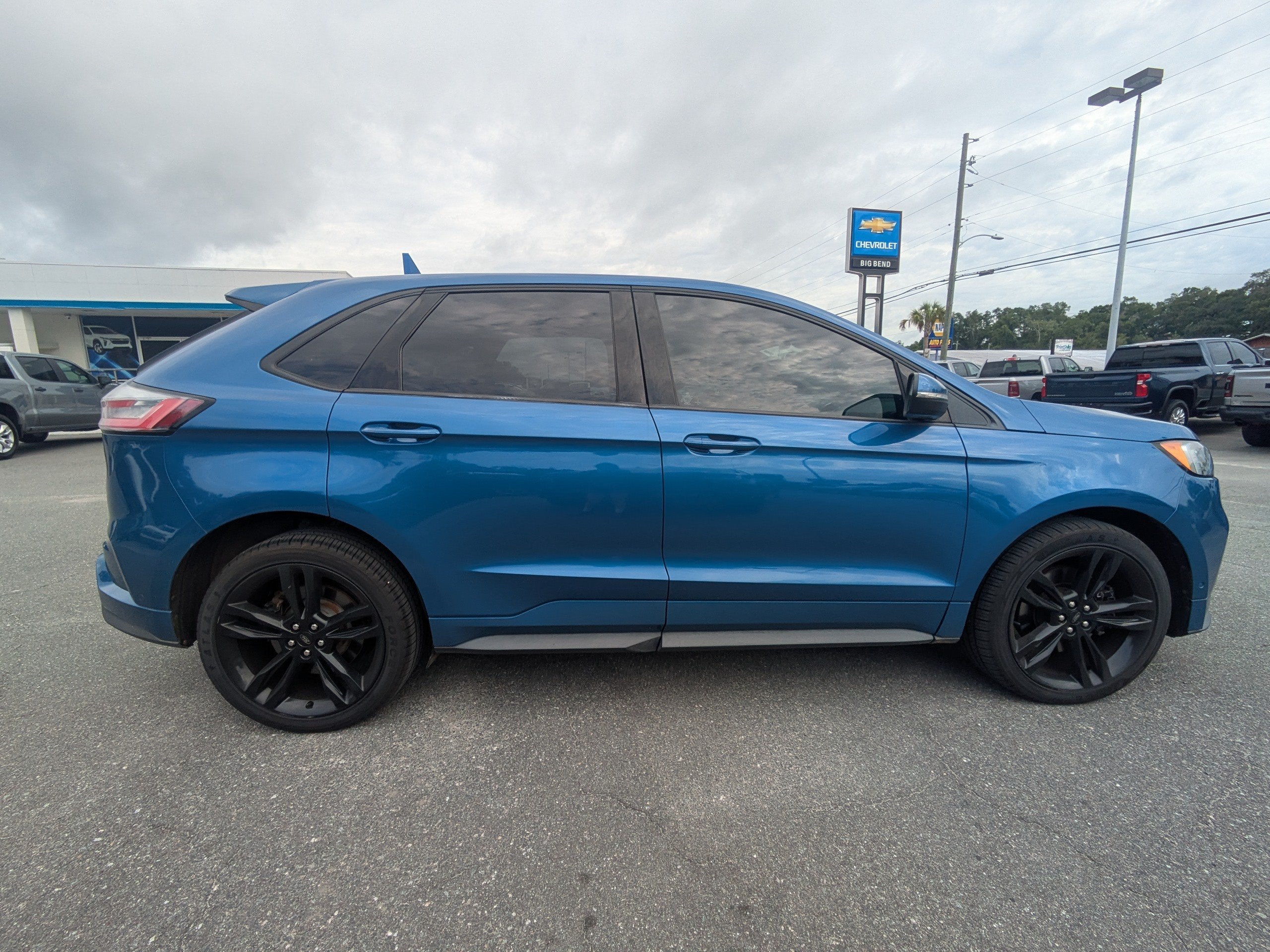 2020 Ford Edge — rear three-quarter view